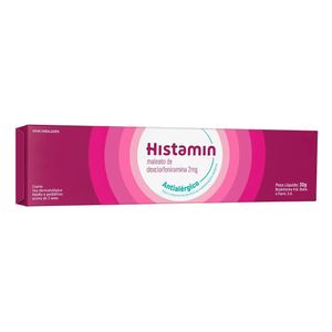 Histamin 10mg/g Creme Dermatológico 30 Gramas