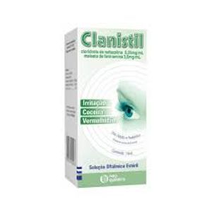 Clanistil Colírio Neo Química 15ml