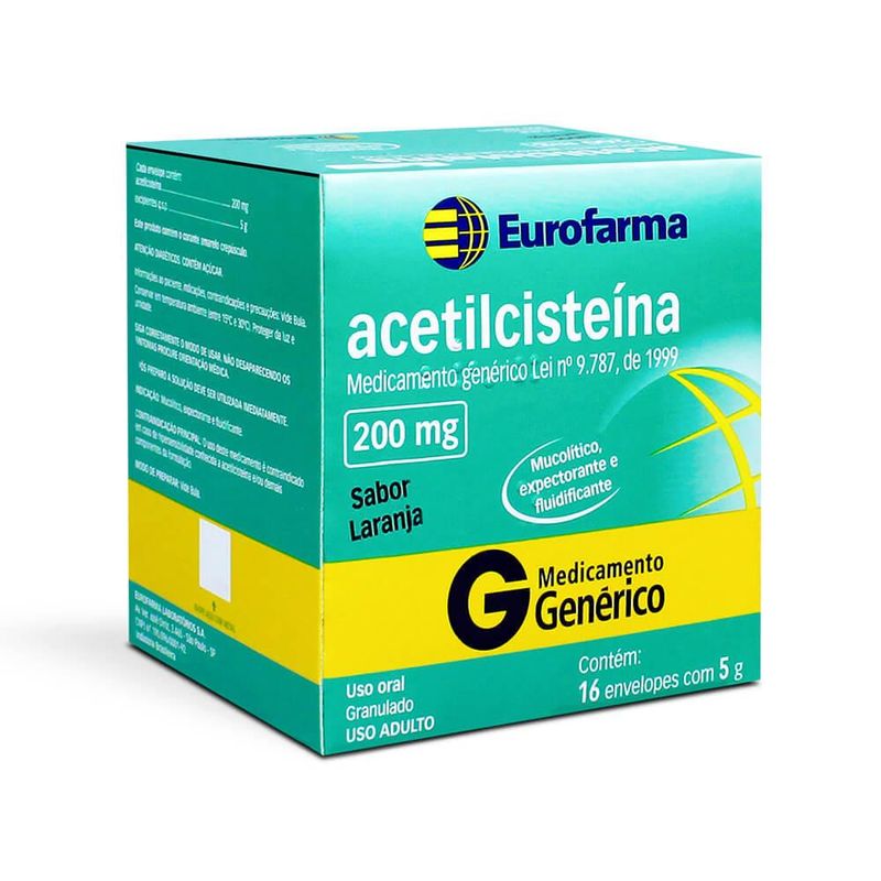 Acetilcisteina-200Mg-Com-16-Envelopes-De-5G-Cada-Eurofarma