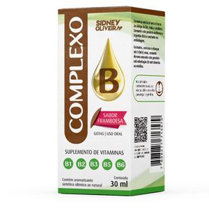 Complexo B Sabor Framboesa 30ml