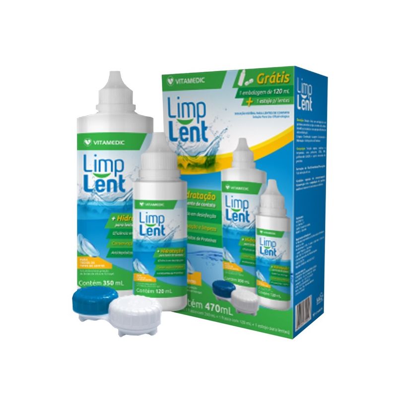 Kit-Limp-Lent-Solucao-Esteril-para-Lentes-de-Contato-com-1-Frasco-de-350ml---1-Frasco-de-120ml---1-Estojo-para-Lentes