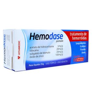 Hemodase Pomada 10 Aplicadores