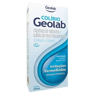Colírio Geolab 0,15Mg/ml e 0,3Mg/ml 20ml