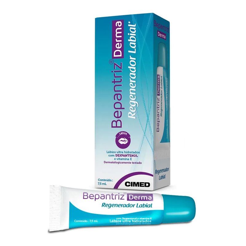 Regenerador-Labial-Bepantriz-Derma-Creme-com-75ml