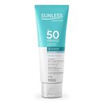 PROTETOR-SOLAR-FACIAL-SUNLESS-SEM-COR-FPS-50-COM-60G