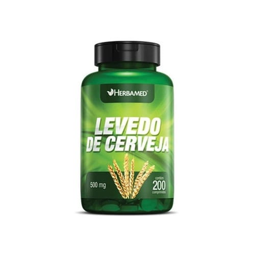 Levedo-de-Cerveja-500Mg-Herbamed-200-Comprimidos