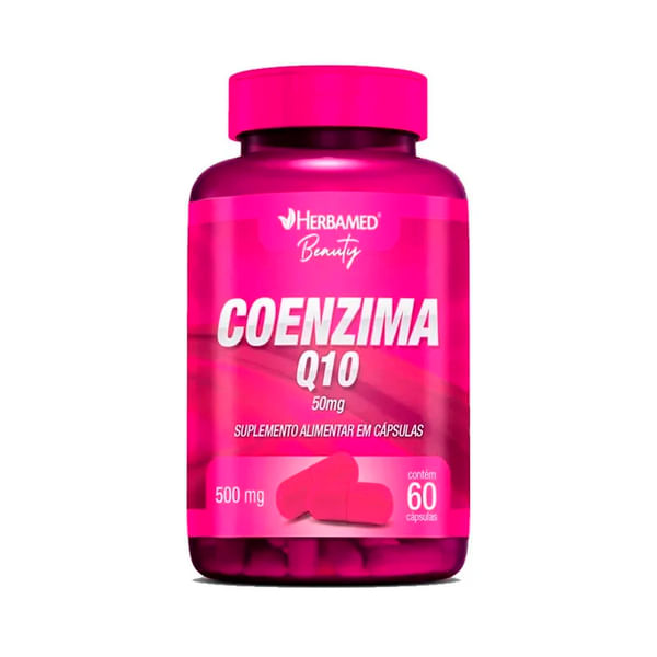 Coenzima Q10 500mg 60 Cápsulas Drogarias Campeã 3292