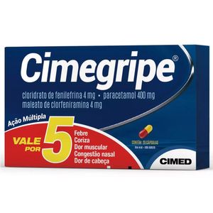 Cimegripe 20 Comprimidos