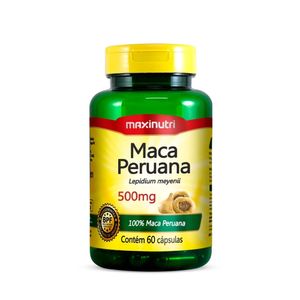 Maca Peruana 500mg 60 Cápsulas