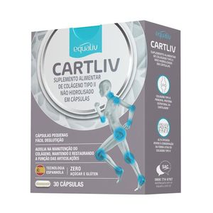 Cartliv colágeno Não Hidrolisado Tipo II  30 cápsulas