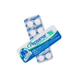 Pepsamar Sabor Menta Com 10 Comprimidos