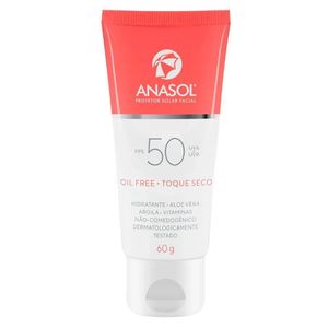 Protetor Solar Facial Anasol FPS 50 com 60g