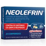 Neolefrin-Paracetamol-800mg---Cloridrato-Fenillefrina-20mg---Maleato-de-Carbinoxamina-4mg-20-Comprimidos