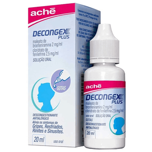 Decongex Plus Solucao Oral 20Ml