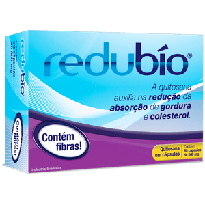 Redubio Quitosana 500mg 60 Cápsulas
