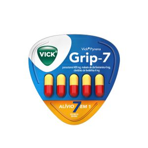 Vick Pyrena Grip-7 com 5 comprimidos