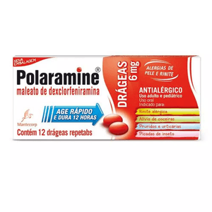 Polaramine Repetabs 6Mg Com 12 comprimidos