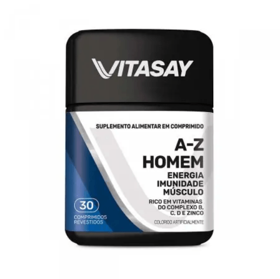 Suplementos-Alimentar-Vitasay-AZ-Homem-com-30-Comprimidos