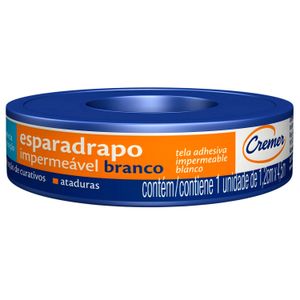 Esparadrapo Impermeável Cremer Branca 1,2 cm X 4,5 CM