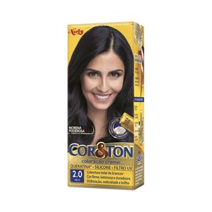 Tintura Cor & Ton Kit Medio Preto 2.0