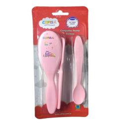 Kit-Infantil-Escova-e-Pente-Gratis-Colher