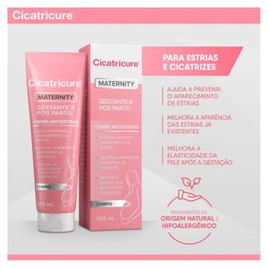 Creme Corporal Cicatricure Maternity Antiestrias 250ml