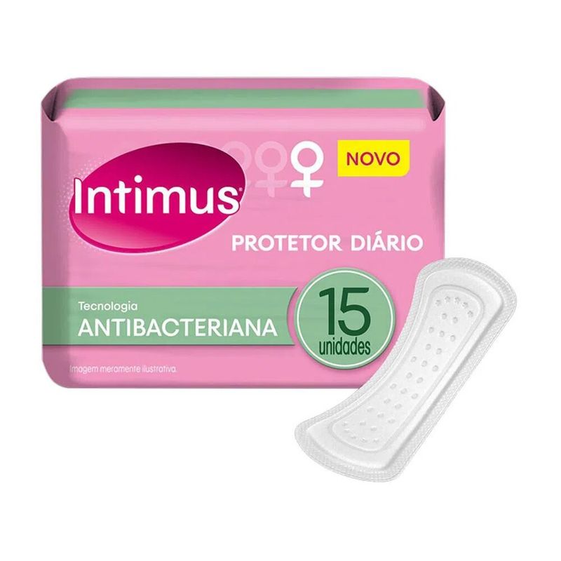 Absorvente-Intimus-Gel-Days-Sem-Abas-Protecao-Diaria-Antibacteriano-Com-15-Unidades