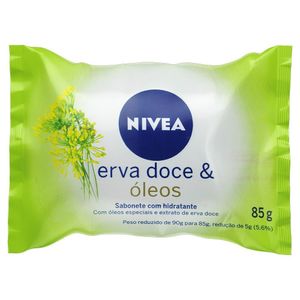 Sabonete Em Barra Nivea Erva Doce E Óleos 85G