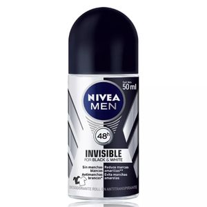 Desodorante Nivea Roll On Masculino Invisible Black Power 50ml