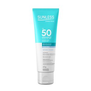 Protetor Facial Sunless FPS 50 60 Gramas