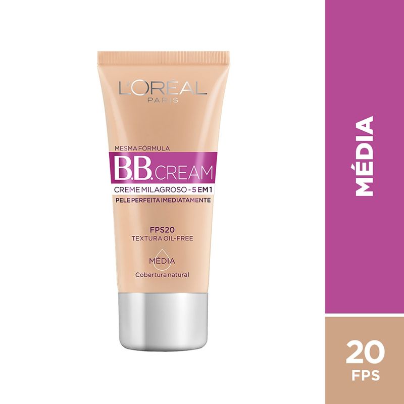 Bb-Cream-Loreal-Matte-5-Em-1-Clara-Fps50-30Ml