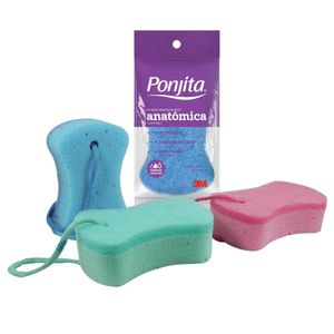Esponja de Banho Anatômica Ponjita