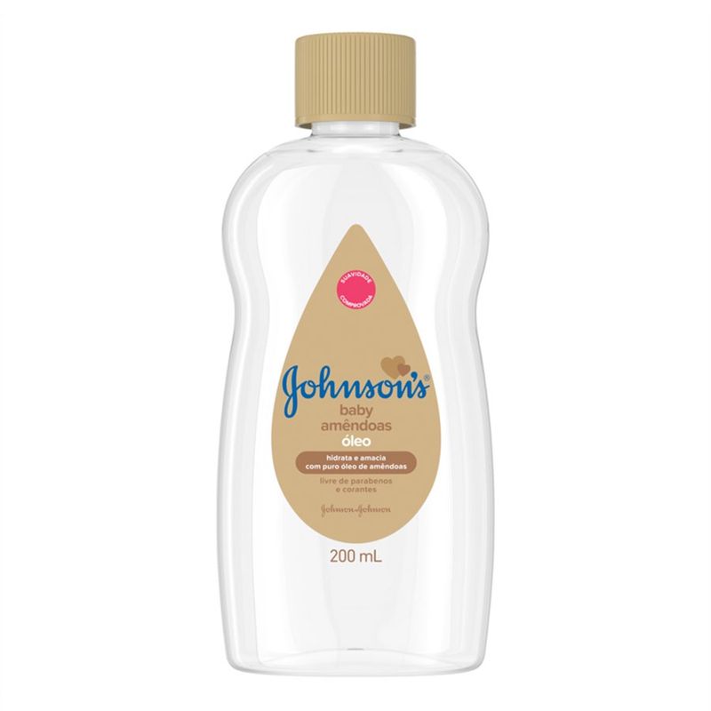 Oleo-Corporal-Johnson-S-Baby-Amendoas-200Ml
