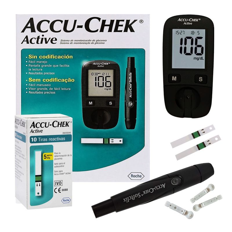Accu-Chek-Active-Kit-Monitor-De-Glicemia-Completo