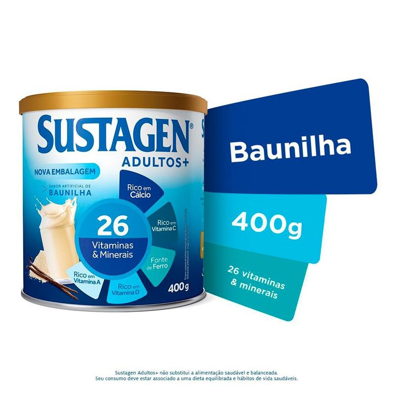 Complemento-Alimentar-Sustagen-Adultos-Baunilha-400G