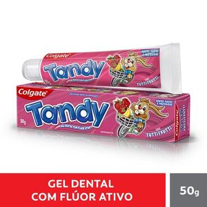 Creme Dental Tandy Infantil Tutti Frutti 50 Gramas