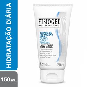 Fisiogel Pele Seca e Sensível 150ml Sabonete Líquido Hidratante Facial