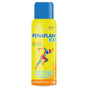 Fenaflan Ice Massageador  Aerossol 120 Gramas