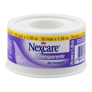 Fita Para Curativo Transparente Nexcare 1 Rolo