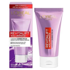 Creme Facial L'Oreal Revitalift Hialuronico Diurno Fps 20 25 Gramas