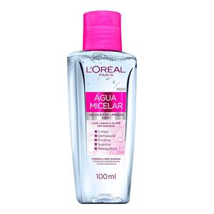 Água Micelar L'Oréal Paris Solução De Limpeza 5 Em 1 100ml