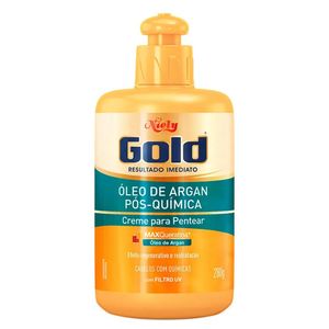 Creme Para Pentear Niely Pós Quimica Oleo de Argan 280 Gramas