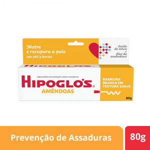 Pomada Contra Assaduras Hipoglós Amêndoas 80G