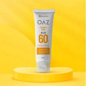 Protetor Solar OAZ 60 FPS CREME 200 ml