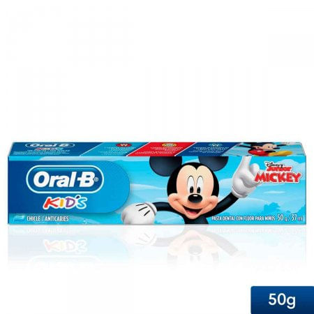 Creme-Dental-Infantil-Oral-B-Kids-Mickey-50G
