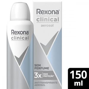Desodorante Rexona Clinical Sem Perfume 150ml