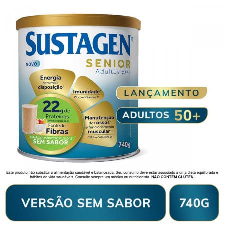 Complemento-Alimentar-Sustagen-Senior-Adultos-50--Sem-Sabor-740g