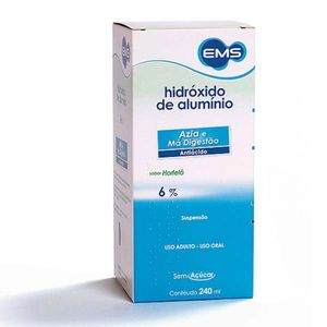 Hidroxido de Aluminio 61,5mg/ml Suspensao Oral 240ml Ems