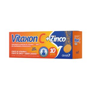 Vitaxon Zinco 1g 10 Comprimidos Efervescentes Vitamina C