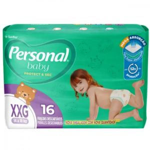 Fralda Personal Jumbo XXG 16 Unidades